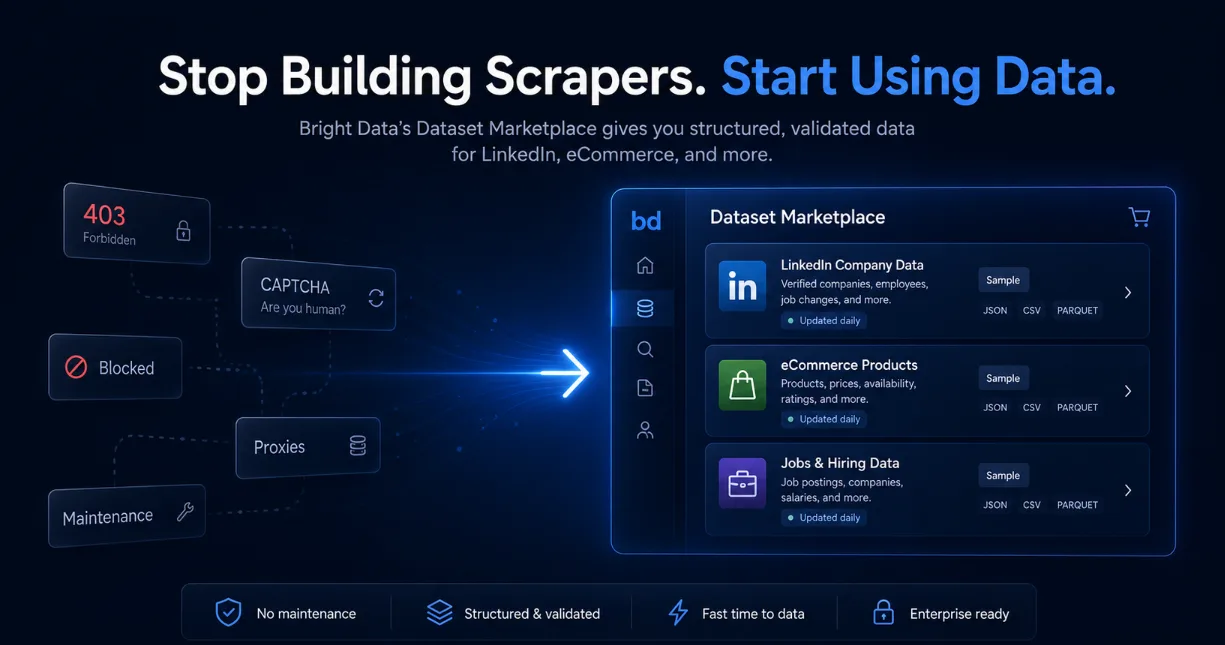 LinkedIn-Scraping vs. Datensatz kaufen 2026: 3 Tage Code, die ich hätte sparen können