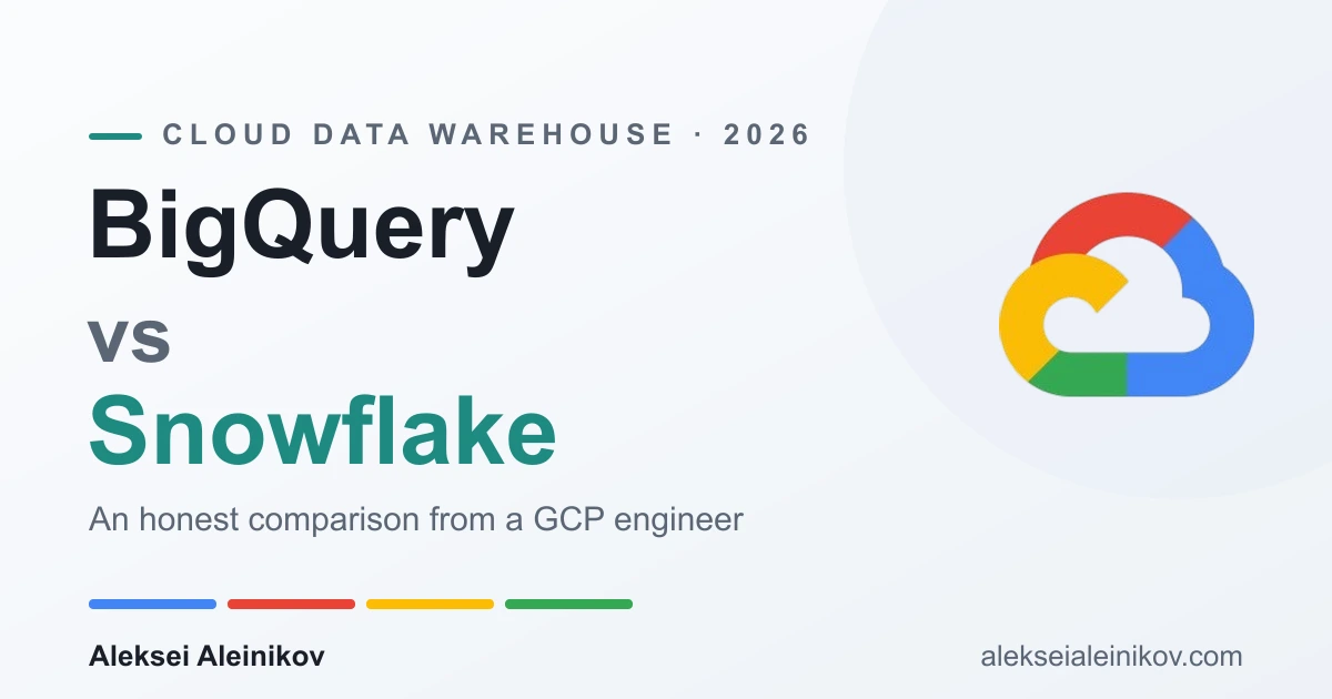 BigQuery vs Snowflake — ein ehrlicher Vergleich von einem GCP-Engineer.