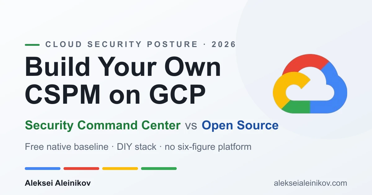 Titelbild: Eigenes CSPM auf GCP bauen: Security Command Center vs. Open Source