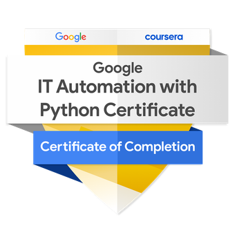Google IT Automation with Python